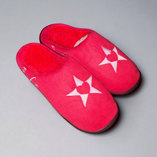 Paraskeve Slippers - Red and White