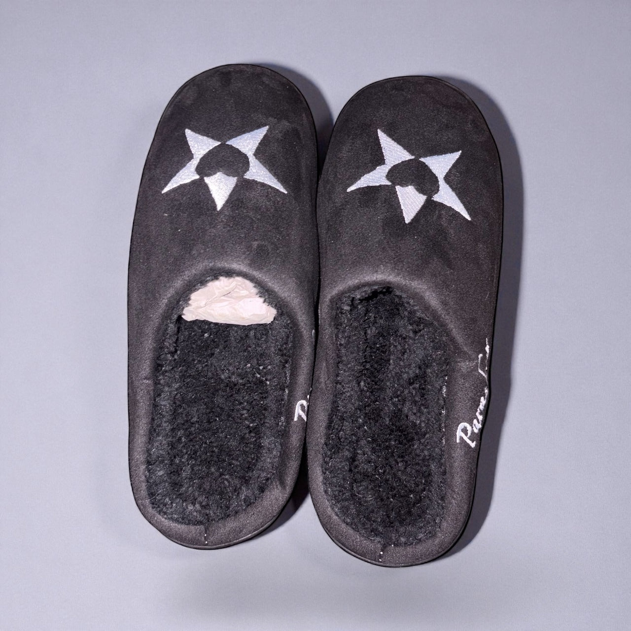 Paraskeve Slippers - Black and White